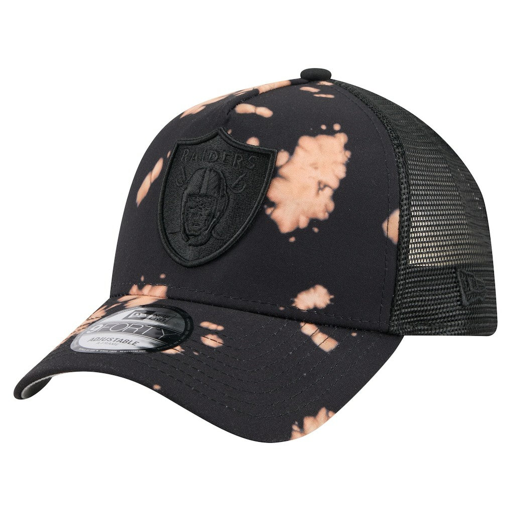 NFL Las Vegas Raiders Bleached 9FORTY A-Frame Adjustable Hat