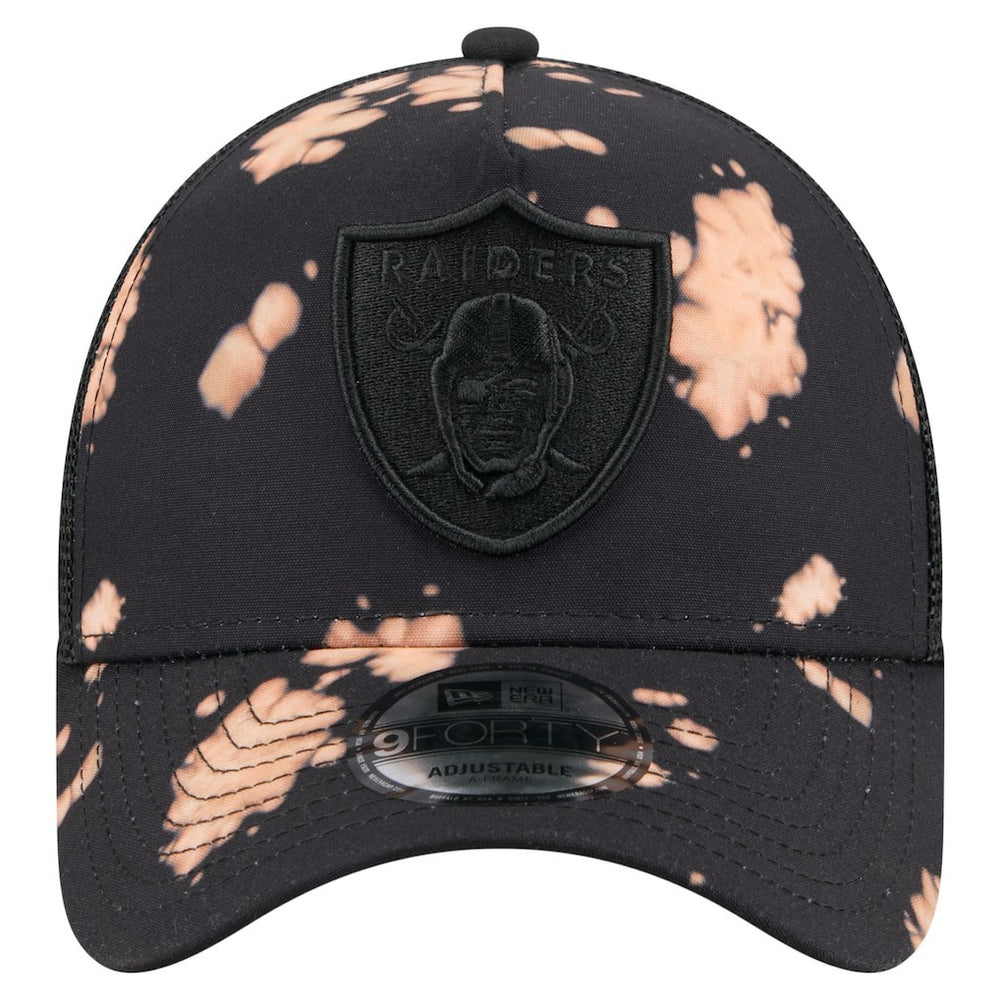 NFL Las Vegas Raiders Bleached 9FORTY A-Frame Adjustable Hat