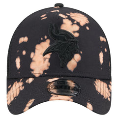 NFL Minnesota Vikings Bleached A-Frame 9FORTY Trucker Adjustable Hat