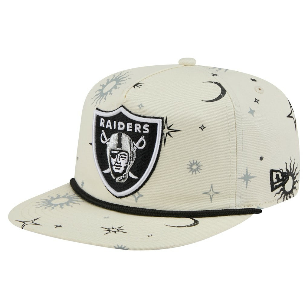 NFL Las Vegas Raiders Celestial Golfer Snapback Hat