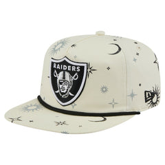 NFL Las Vegas Raiders Celestial Golfer Snapback Hat