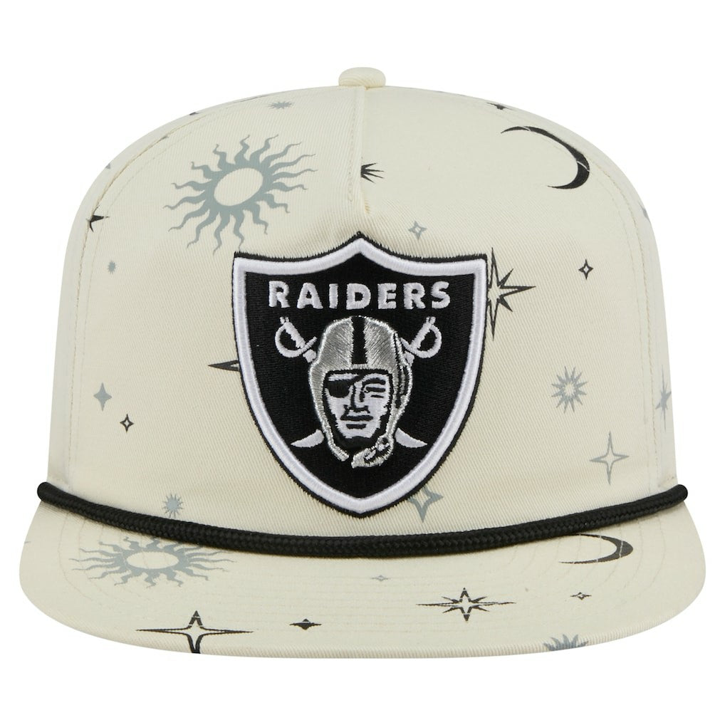 NFL Las Vegas Raiders Celestial Golfer Snapback Hat