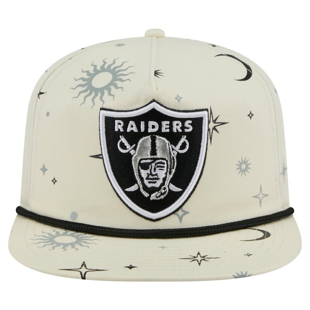 NFL Las Vegas Raiders Celestial Golfer Snapback Hat