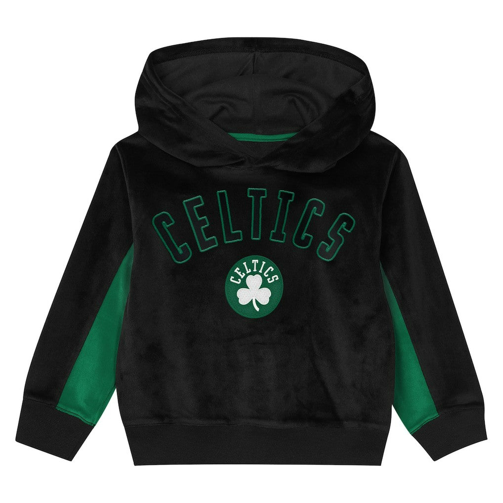 Boston Celtics Outerstuff Preschool Velour Hoodie - Black for sale