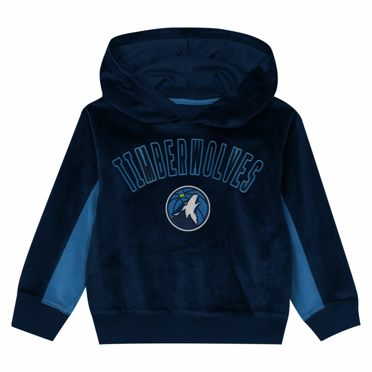 Minnesota Timberwolves Outerstuff Preschool Velour Hoodie - Navy online