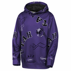 Utah Jazz Outerstuff Youth Moving Violation Hoodie - Purple outlet