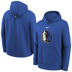 Dallas Mavericks Youth 2025/26 Club Fleece Hoodie sale - Blue | Nike shop