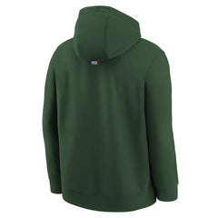 Milwaukee Bucks Youth 2025/26 Club Fleece Hoodie - Hunter Green | Nike for sale