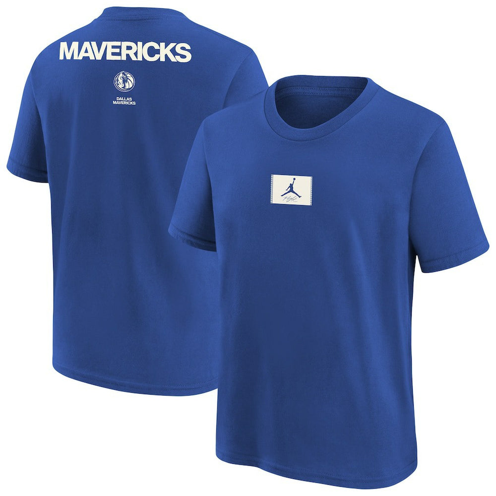 Dallas Mavericks Jordan Brand Youth Courtside Statement 85 T-Shirt sale - Royal outlet