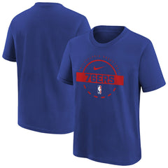 Philadelphia 76ers Youth Practice T-Shirt - Royal | Nike shop