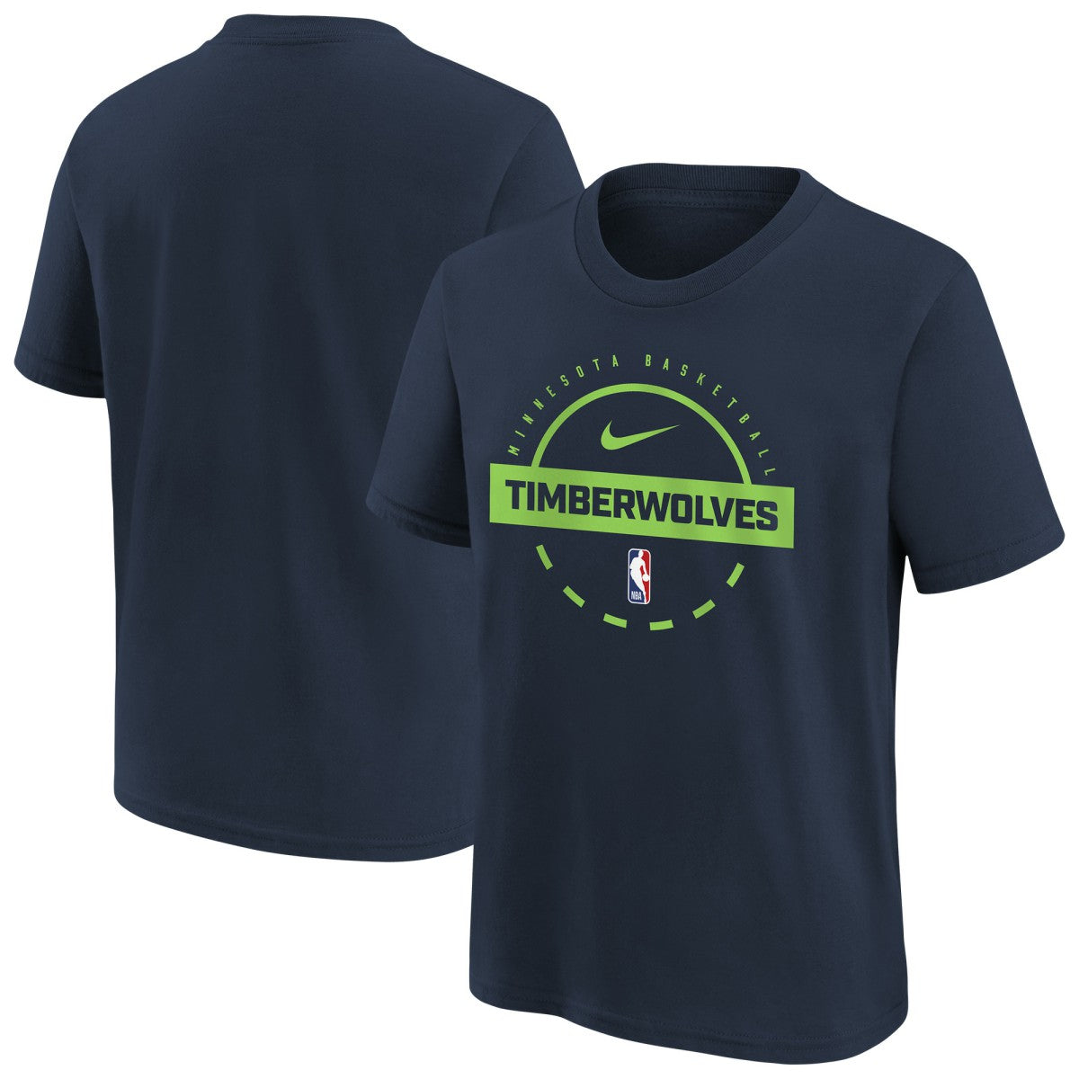 Minnesota Timberwolves Youth Practice T-Shirt - Navy | Nike discount
