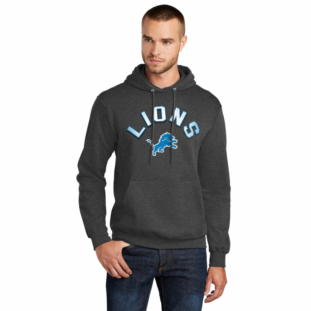 NFL Detroit Lions Starter Arch Over Logo Pullover Hoodie
