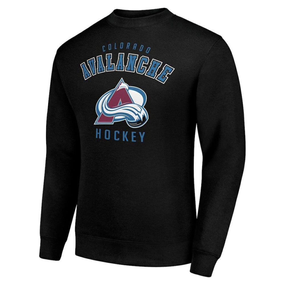 Colorado Avalanche Men's Starter Team Logo Fleece Pullover Sweatshirt