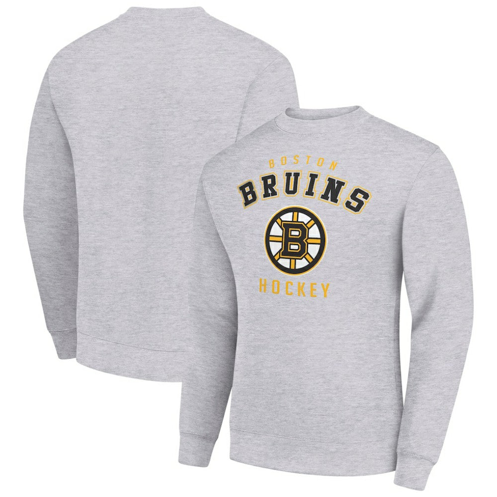 Boston Bruins Men's Starter Team Logo Fleece Pullover Sweatshirt