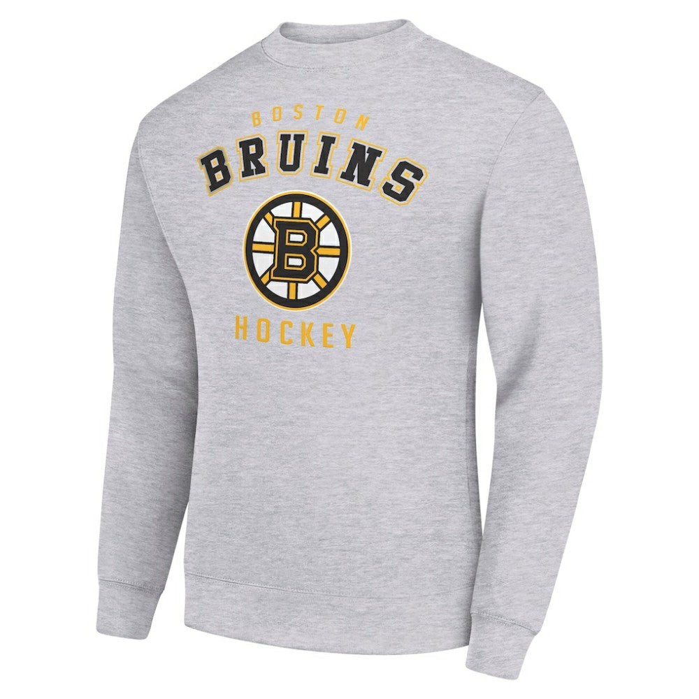 Boston Bruins Men's Starter Team Logo Fleece Pullover Sweatshirt
