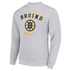 Boston Bruins Men's Starter Team Logo Fleece Pullover Sweatshirt