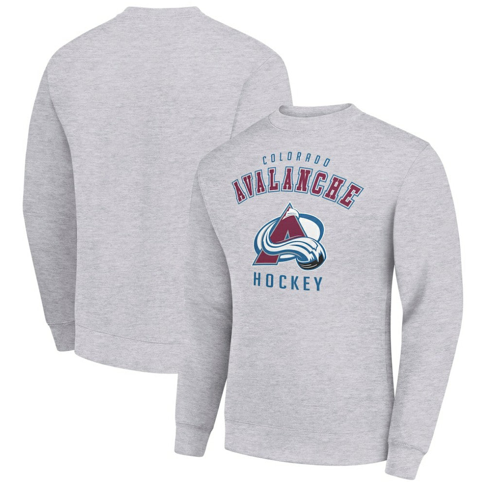 Colorado Avalanche Men's Starter Team Logo Fleece Pullover Sweatshirt