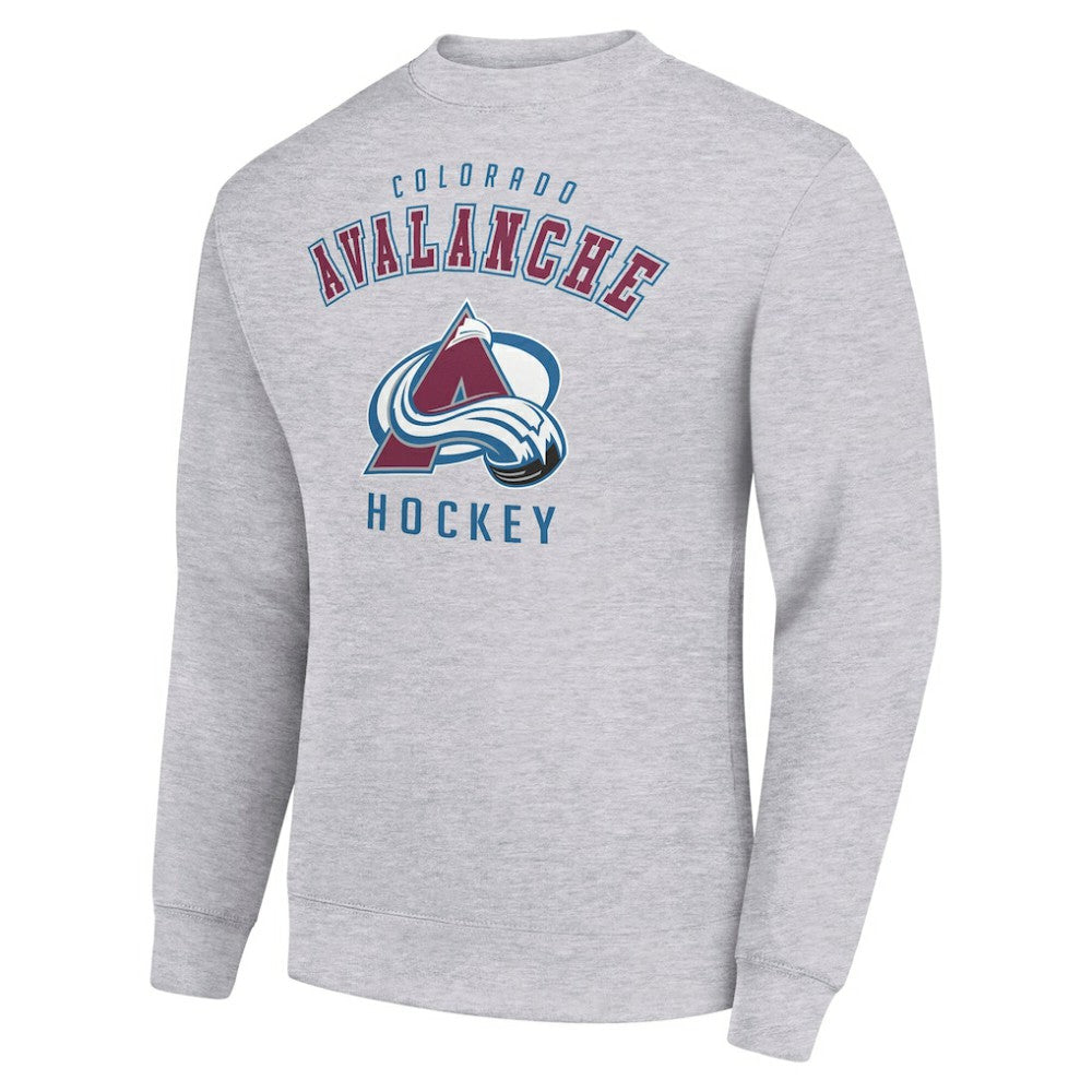 Colorado Avalanche Men's Starter Team Logo Fleece Pullover Sweatshirt