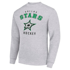 Dallas Stars Men's Starter Team Logo Fleece Pullover Sweatshirt