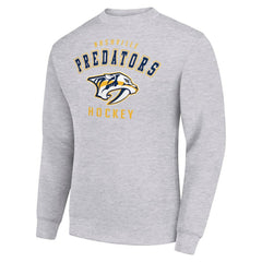 Nashville Predators Men's Starter Team Logo Fleece Pullover Sweatshirt