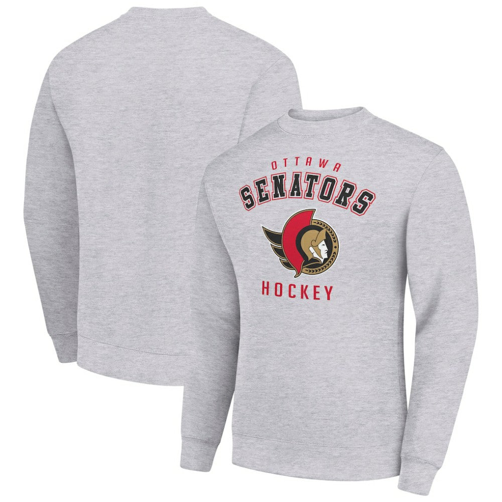 Ottawa Senators Men's Starter Team Logo Fleece Pullover Sweatshirt