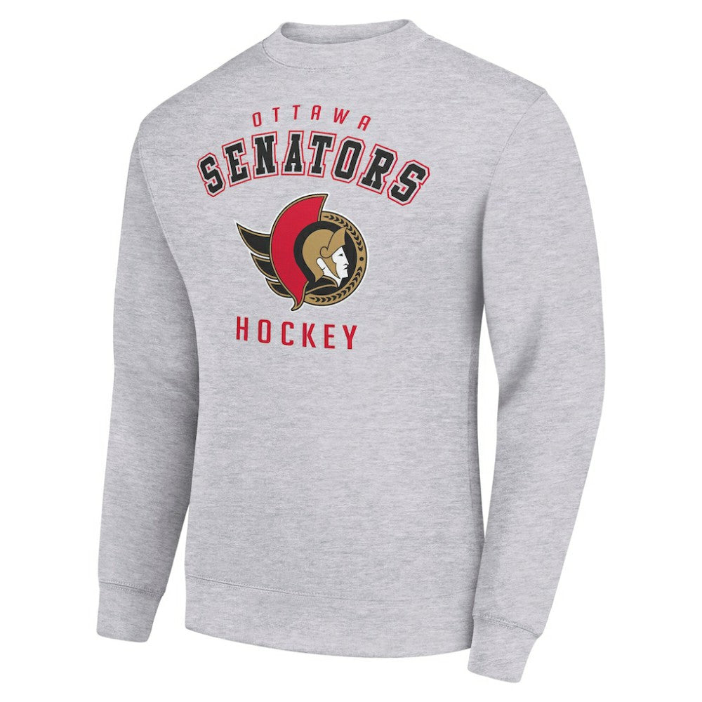 Ottawa Senators Men's Starter Team Logo Fleece Pullover Sweatshirt