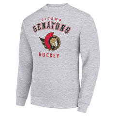 Ottawa Senators Men's Starter Team Logo Fleece Pullover Sweatshirt