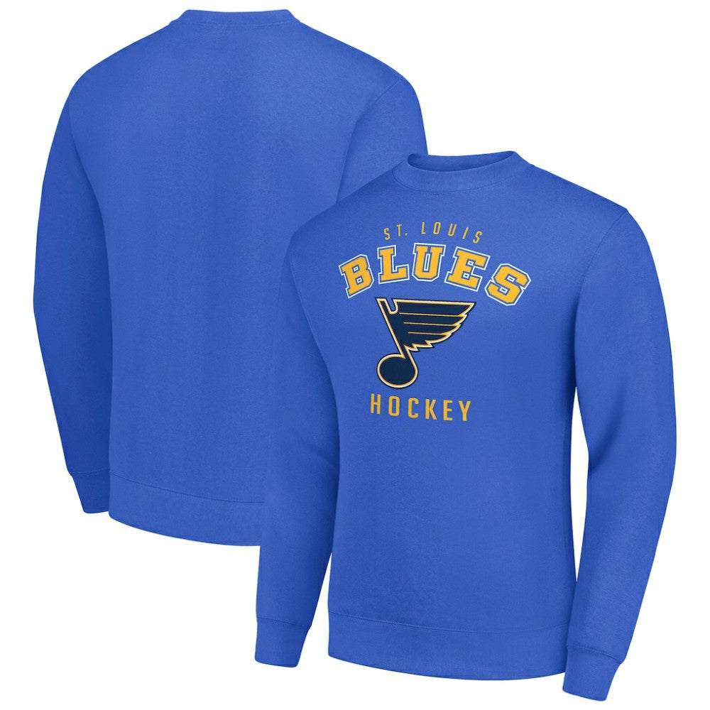 St. Louis Blues Men's Starter Team Logo Fleece Pullover Sweatshirt