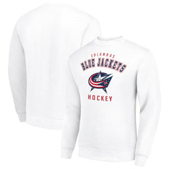 Columbus Blue Jackets Men's Starter Team Logo Fleece Pullover Sweatshirt