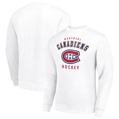 Montreal Canadiens Men's Starter Team Logo Fleece Pullover Sweatshirt
