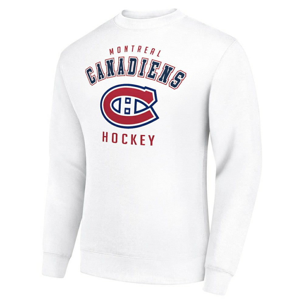 Montreal Canadiens Men's Starter Team Logo Fleece Pullover Sweatshirt