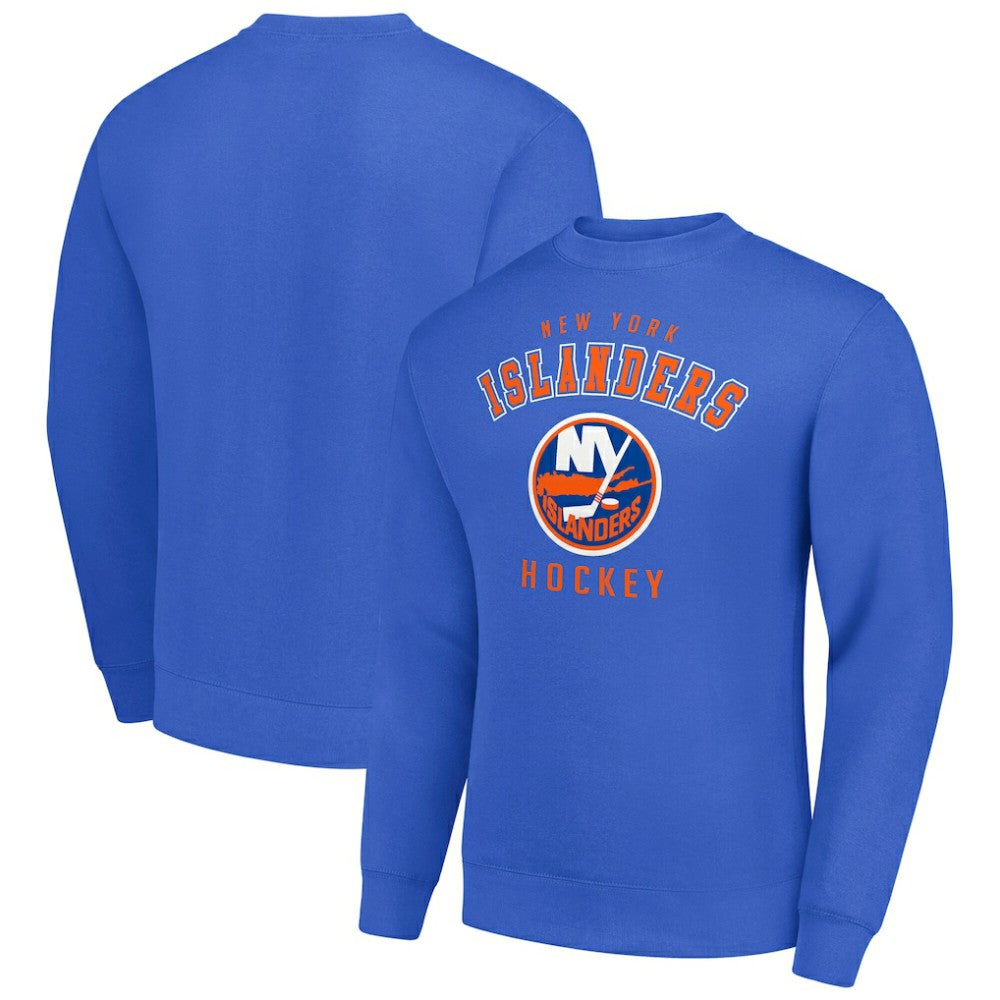 New York Islanders Men's Starter Team Logo Fleece Pullover Sweatshirt
