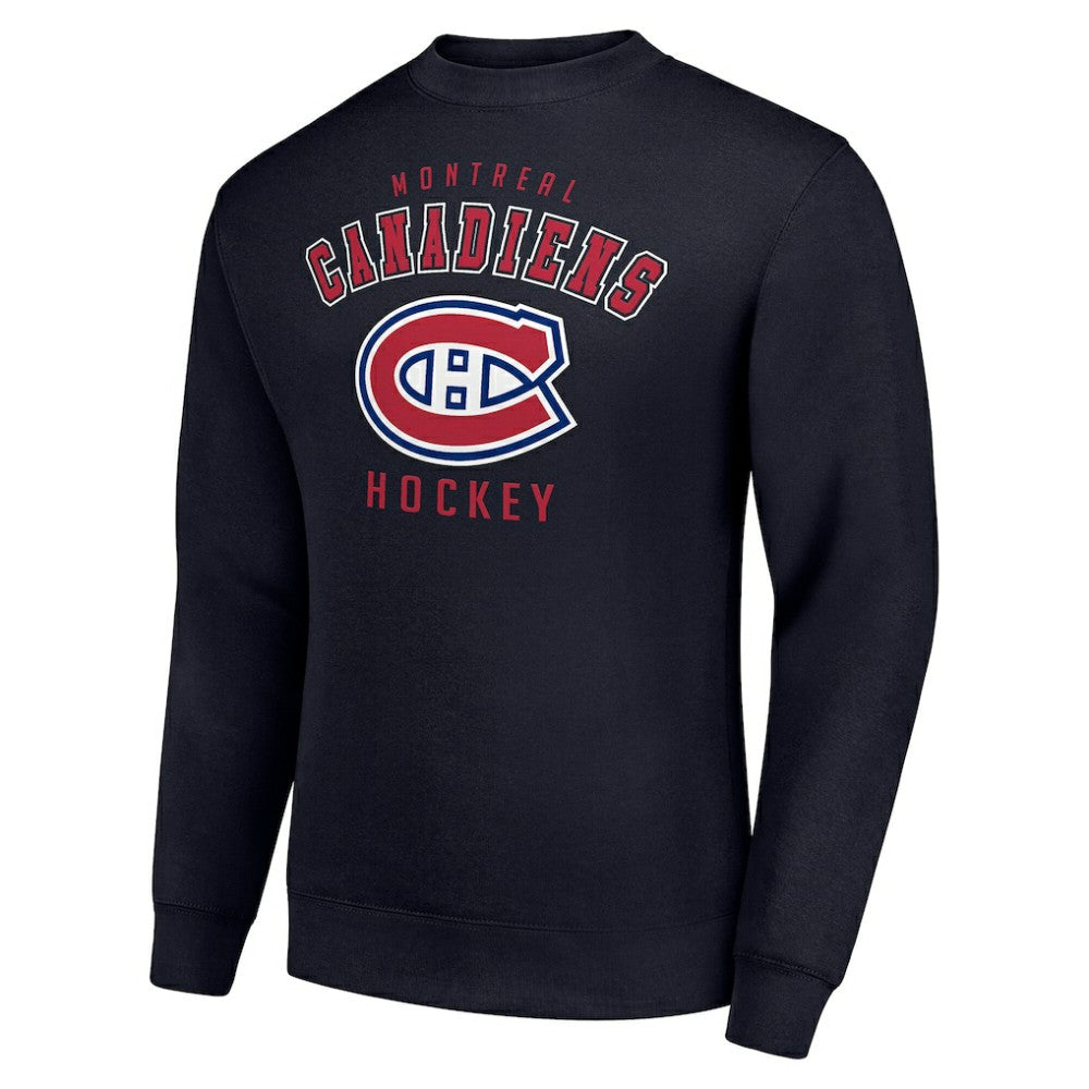 Montreal Canadiens Men's Starter Team Logo Fleece Pullover Sweatshirt