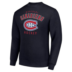 Montreal Canadiens Men's Starter Team Logo Fleece Pullover Sweatshirt