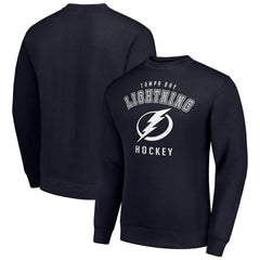 Tampa Bay Lightning Men's Starter Team Logo Fleece Pullover Sweatshirt