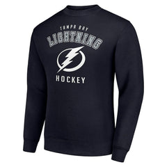 Tampa Bay Lightning Men's Starter Team Logo Fleece Pullover Sweatshirt