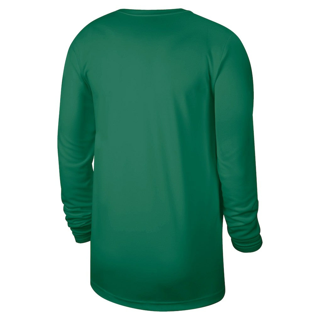 Boston Celtics 2025/26 On-Court Flare Dri-FIT Practice Long Sleeve Tri-Blend T-Shirt - Kelly Green | Nike sale