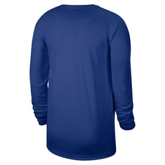 Philadelphia 76ers 2025/26 On-Court Flare Dri-FIT Practice Long Sleeve Tri-Blend T-Shirt - Royal | Nike sale