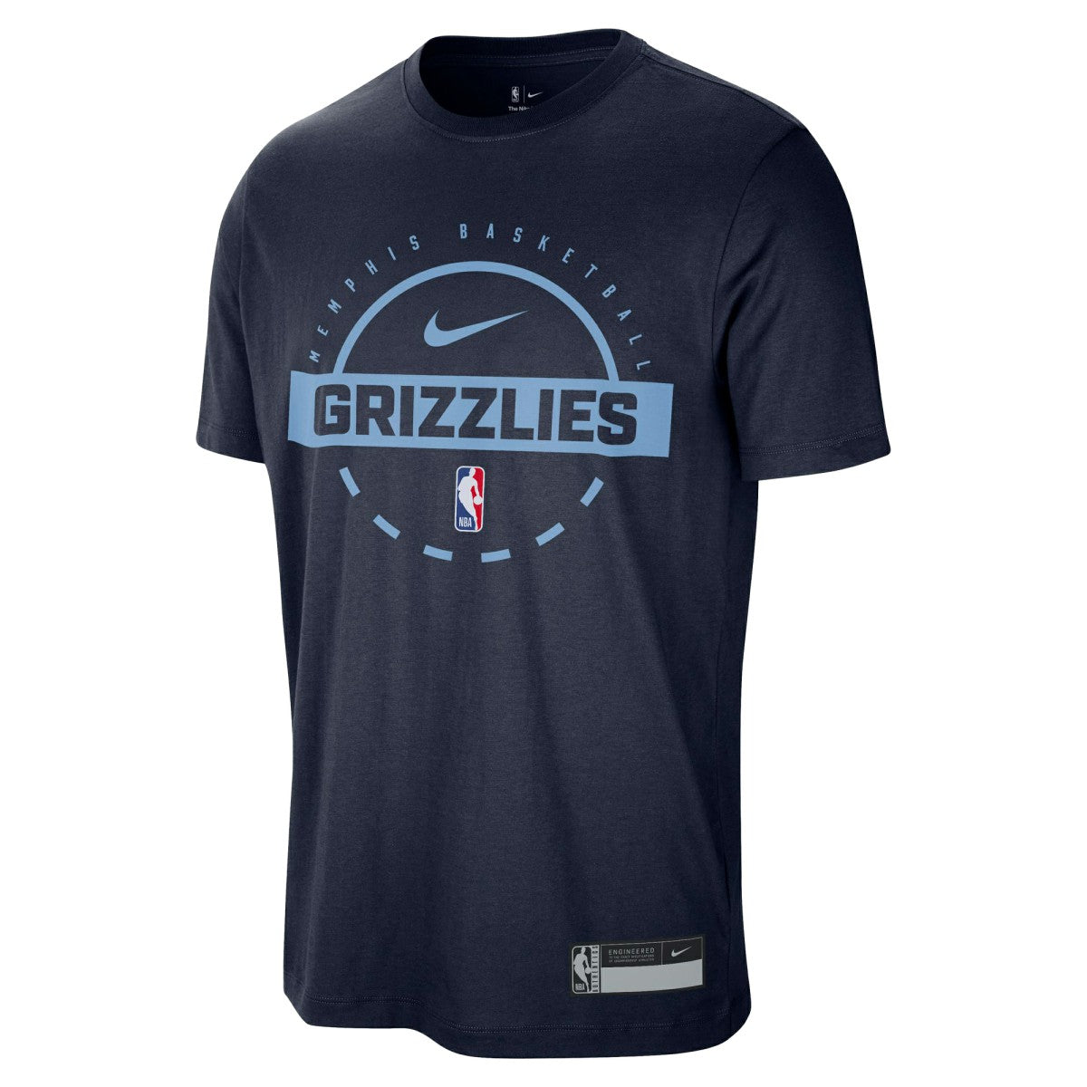 Memphis Grizzlies 2025/26 On-Court Flare Performance Practice T-Shirt - Navy | Nike on sale