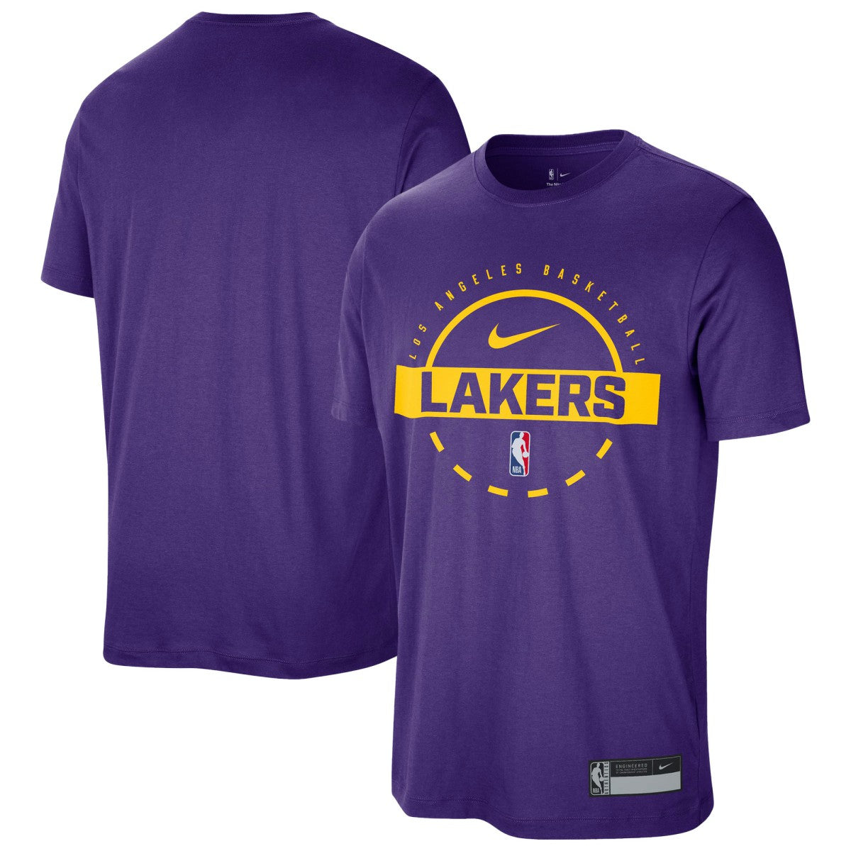 Los Angeles Lakers 2025/26 On-Court Flare Performance Practice T-Shirt - Purple | Nike discount