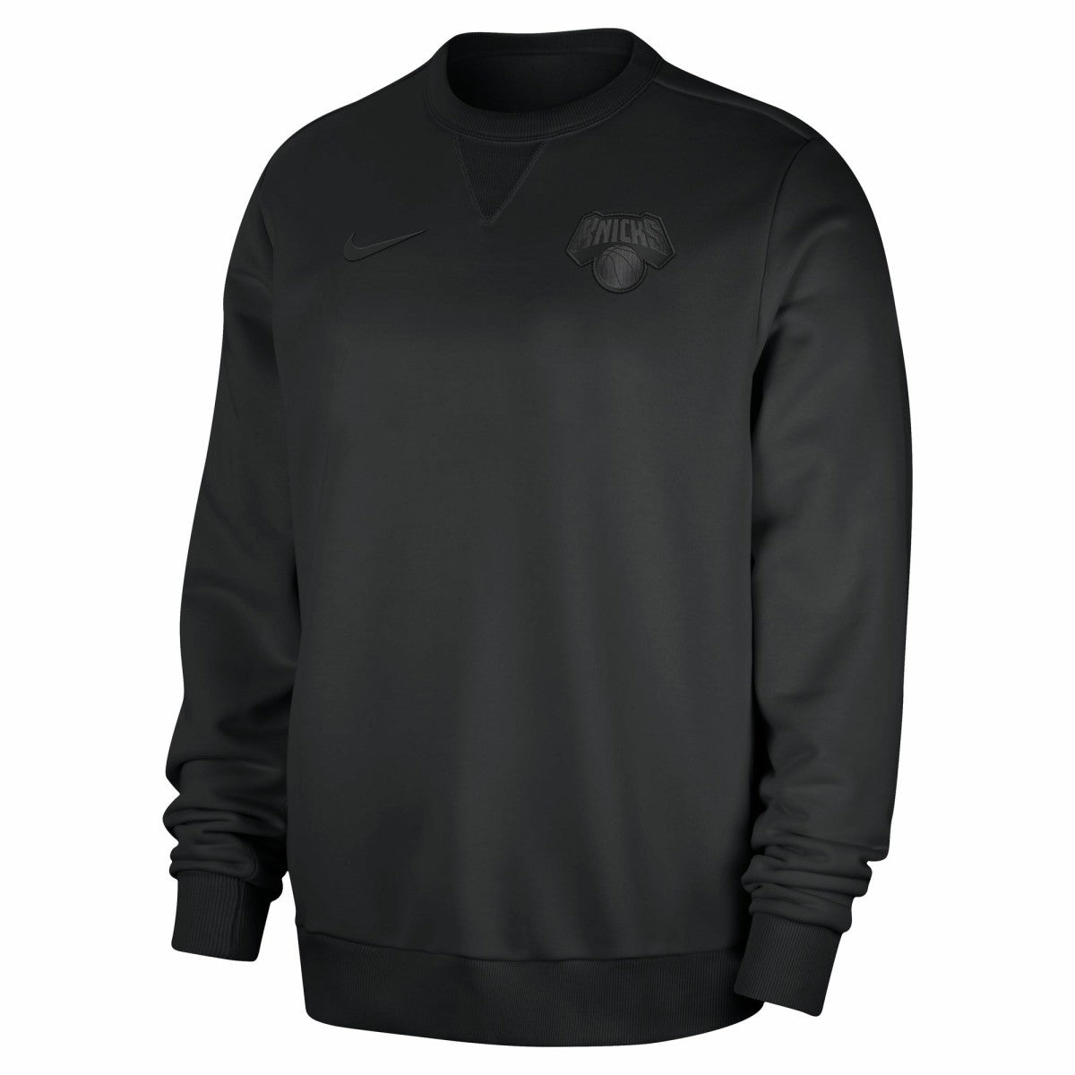 New York Knicks Authentic Standard Issue Travel Dri-FIT Sweatshirt - Black | Nike sale
