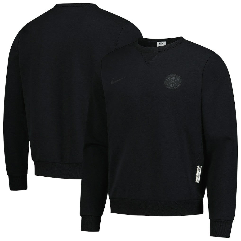 Denver Nuggets Authentic Standard Issue Travel Dri-FIT Sweatshirt sale - Black | Nike on sale