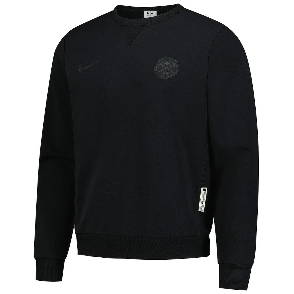 Denver Nuggets Authentic Standard Issue Travel Dri-FIT Sweatshirt sale - Black | Nike on sale