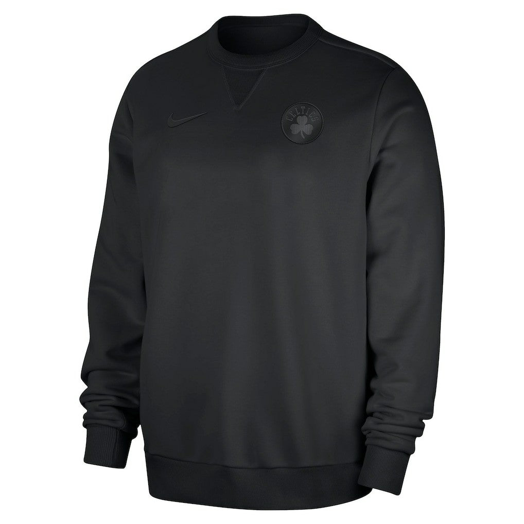 Boston Celtics Authentic Standard Issue Travel Dri-FIT Sweatshirt - Black | Nike shop