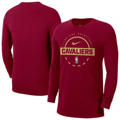 Cleveland Cavaliers Authentic Long Sleeve Practice T-Shirt sale - Wine | Nike cheap