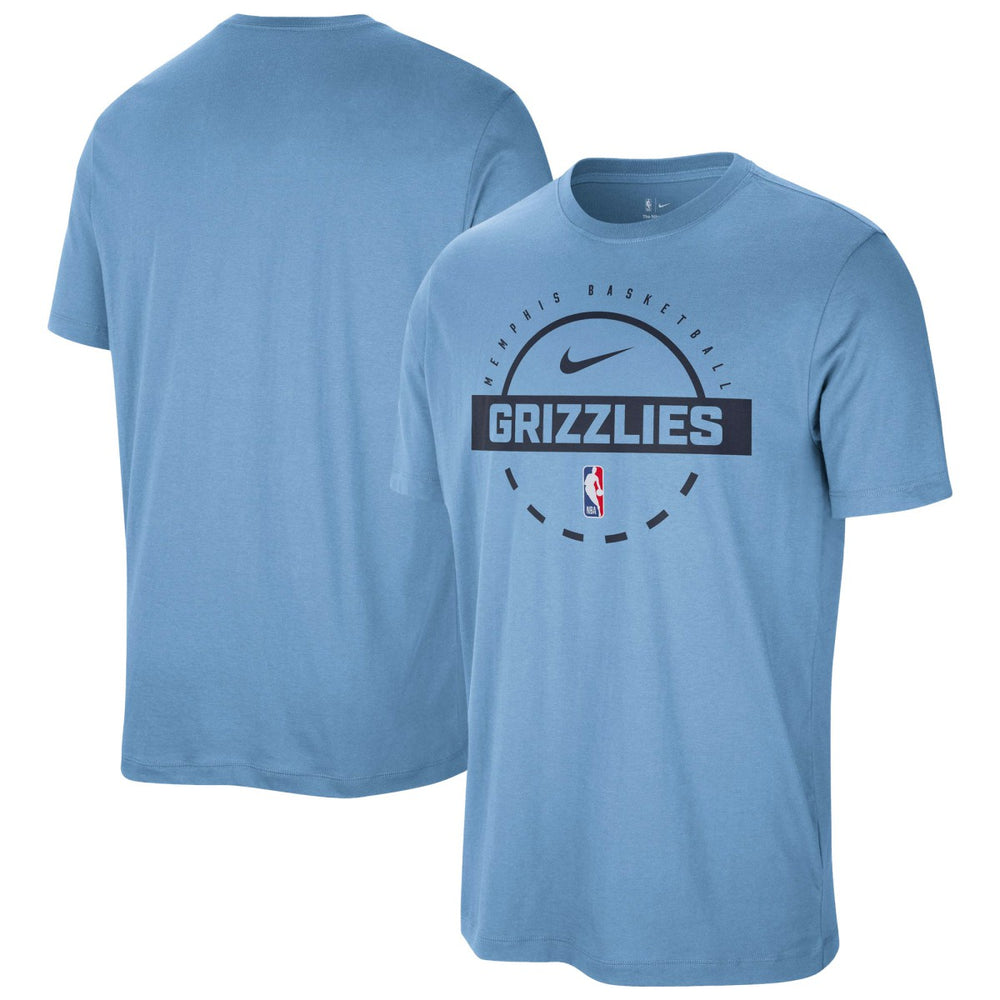 Memphis Grizzlies Authentic Practice T-Shirt - Light Blue | Nike outlet