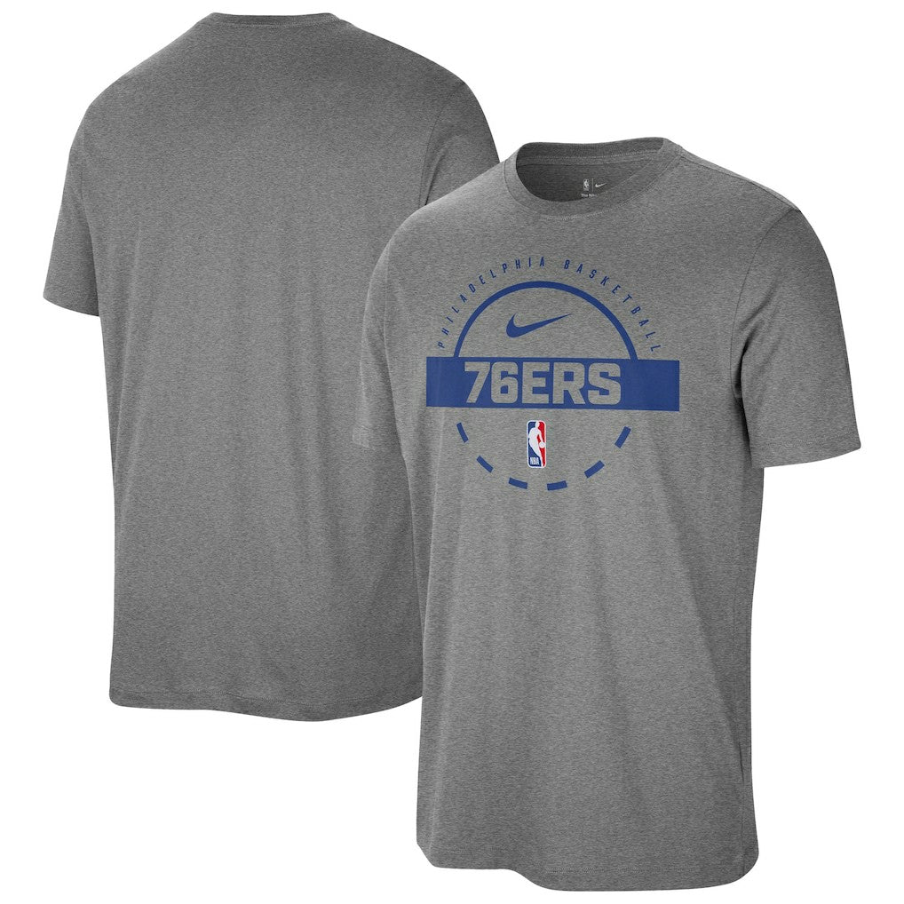 Philadelphia 76ers Authentic Practice T-Shirt - Charcoal | Nike discount
