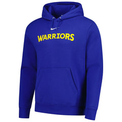 Golden State Warriors Sportswear Essential Wordmark Club Hoodie sale - Royal | Nike for sale