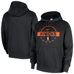 New York Knicks 2025/26 Authentic Practice Club Pullover Hoodie - Black | Nike on sale