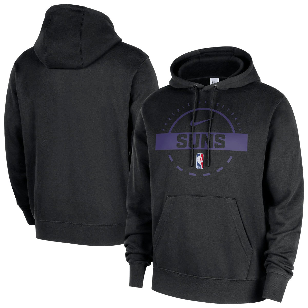 Phoenix Suns 2025/26 Authentic Practice Club Pullover Hoodie - Black | Nike on sale